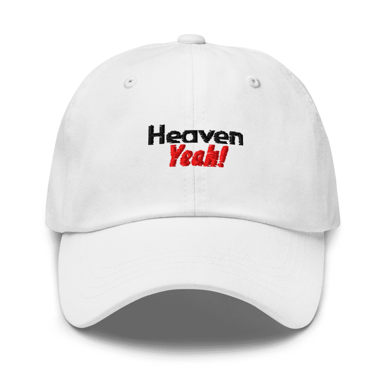 White Hat Heaven Yeah! Side View